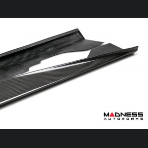 Chevrolet Corvette C8 Carbon Fiber Side Skirt Extensions - Anderson Composites